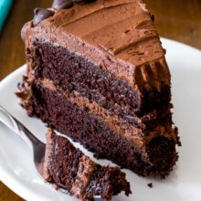 Triple Layer Cake au chocolat - Sallys Addiction Baking