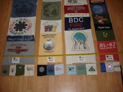 T-shirt Quilts 14 étapes