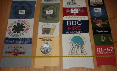 T-shirt Quilts 14 étapes