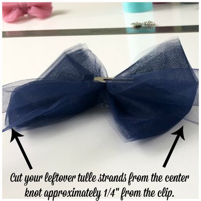 Tüll Haarschleife, wie kein Nähen Tüll Böge in 7 einfachen Schritten machen - The Hair Bow Unternehmen