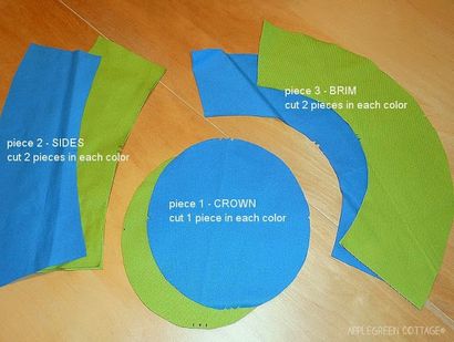 Tutoriel Un seau chapeau mignon - Applegreen Cottage