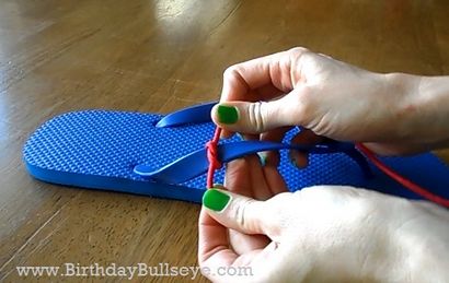 Flip flops de bricolage tutoriel hommes - Paracord tongs