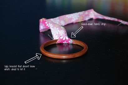Tutoriel bracelets enveloppée en tissu, Endlessly Inspired