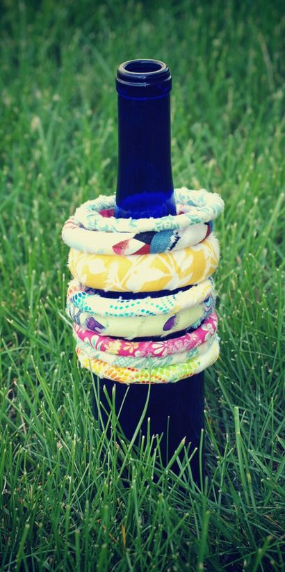 Tutoriel bracelets enveloppée en tissu, Endlessly Inspired