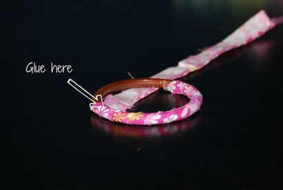 Tutoriel bracelets enveloppée en tissu, Endlessly Inspired