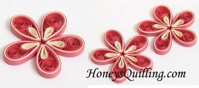 Tutorial für Papier Quilled Malaysian Flower - Honig - s Quilling