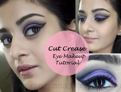 Tutoriel Comment Easy Cut Crease Look Maquillage des yeux pour Clubbing