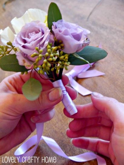 Tutorial Wie man eine Corsage wie ein Profi Make