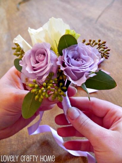 Tutorial Wie man eine Corsage wie ein Profi Make