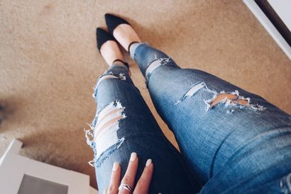 TUTORIAL, Comment faire Ripped Jeans - Martha Murray