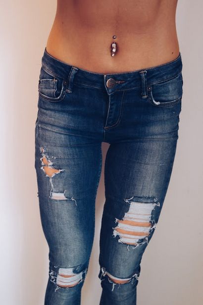 TUTORIAL, Comment faire Ripped Jeans - Martha Murray