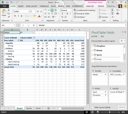 Tutoriel importer des données dans Excel, et créer un modèle de données