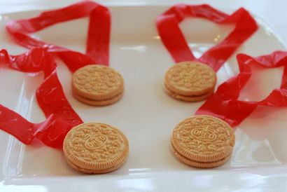 Tutoriel - médailles olympiques d'or Oreo Dessert - Mirabelle Creations