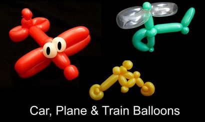 Tutorials für die Herstellung der Ballon-Tiere