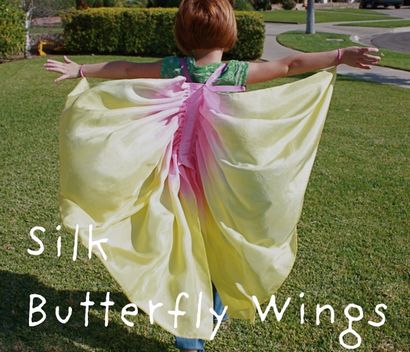 Tutorial Seidenschal Butterfly Wings, Diese Mama macht Stuff