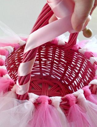 Tutu Panier de Pâques Tutorial - Le Blog de retraite du ruban