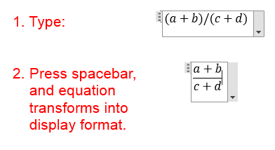 Geben Sie mathematische Formeln in Microsoft Word die LaTeX Art und Weise Super User