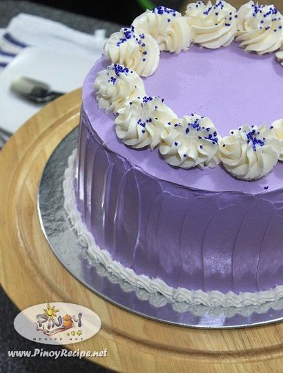 Ube Macapuno Recette Gâteau - Recettes philippines Portail