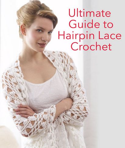 Ultimate Guide zu Hairpin Lace Crochet, rotes Herz
