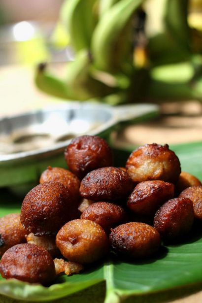 Unniyappam (Sweet Reis Beignets) Rezept, Suji - s Kochen