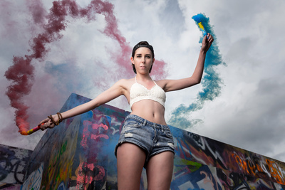 Verwendung Farbige Rauchbomben Ihre Fotos Akzent, Fstoppers