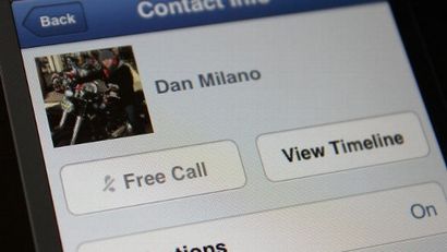 Verwenden Sie Facebook s Messenger App kostenlose Anrufe auf Ihrem iPhone Make - ABC News