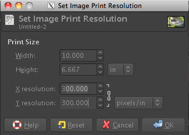Utilisez GIMP pour changer la résolution - Tout sur Images - Guides de recherche à l'Université du Michigan Library