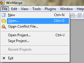 Verwenden Sie WinMerge zum Vergleichen oder Zusammenführen von Dateien, Ordnern in Windows (Vergleich) Verwenden Sie WinMerge zum Vergleichen oder Zusammenführen von Dateien, Ordnern in Windows