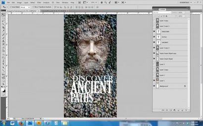 Mit dem Ground Texture Pack eine Broschüre Entwurf in Photoshop erstellen