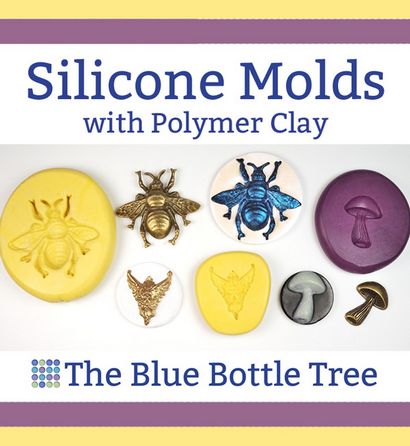 L'utilisation de silicone avec polymère Moisissures Clay - Blue Tree Bottle