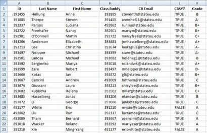 Utilisation de la fonction VLookup dans Excel 2007