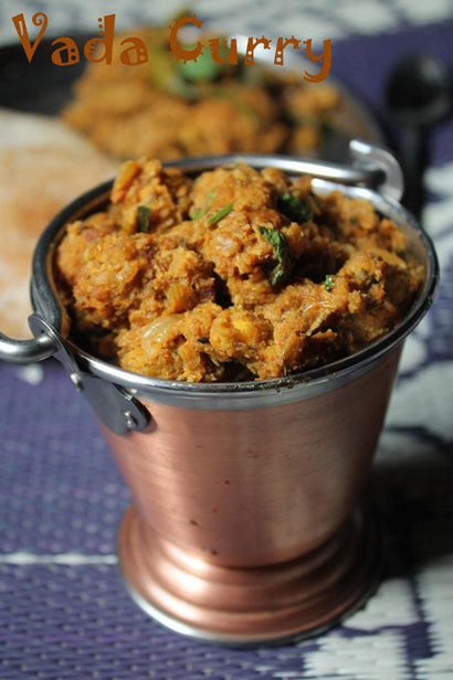 Vada Recette Curry