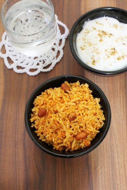Vagharelo Bhaat recette de riz Restes (gujarati Vagharelo Bhat)