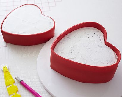 Valentine - s Herz-Süßigkeit-Kasten-Kuchen