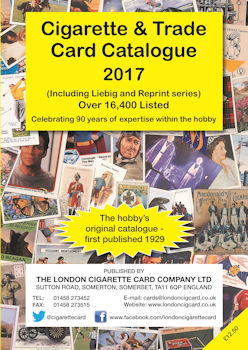 & Amp valorisation; Cartes de vente - Londres Carte de Cigarette Company