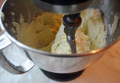 Vanille babeurre Petits gâteaux avec fromage à la crème Glaçage - Once Upon un chef