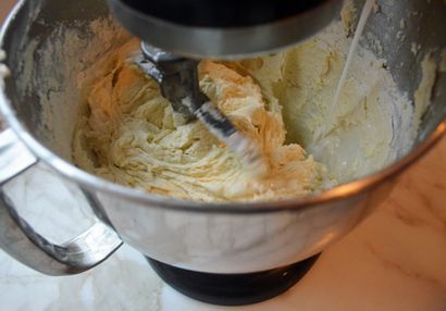 Vanille babeurre Petits gâteaux avec fromage à la crème Glaçage - Once Upon un chef