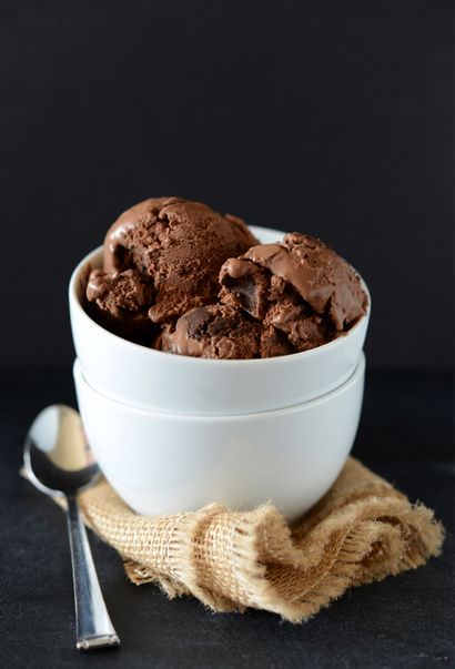 Vegan Brownie Schokoladeneis, Minimalist Baker Rezepte