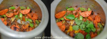 Gemüse Biryani Rezept - wie man Gemüse Biryani, Chitra s Lebensmittel Buch