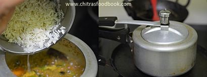 Gemüse Biryani Rezept - wie man Gemüse Biryani, Chitra s Lebensmittel Buch