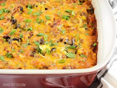 Légumes Enchilada Casserole - Budget Bytes