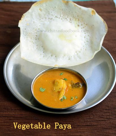 Gemüse Paya Rezept - Beilage für Appam, Idiyappam, Chitra s Food-Buch