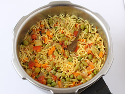Légumes Pulao Recette - Riz faire le meilleur légumes mixte indienne Pulav