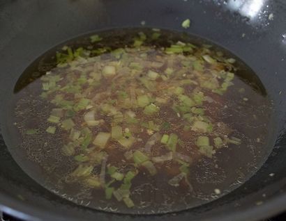 Veg recette Mandchourie, comment faire recette légumes Mandchourie