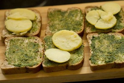 Veg pain grillé recette sandwich, comment faire sandwich pain grillé aux légumes bombay