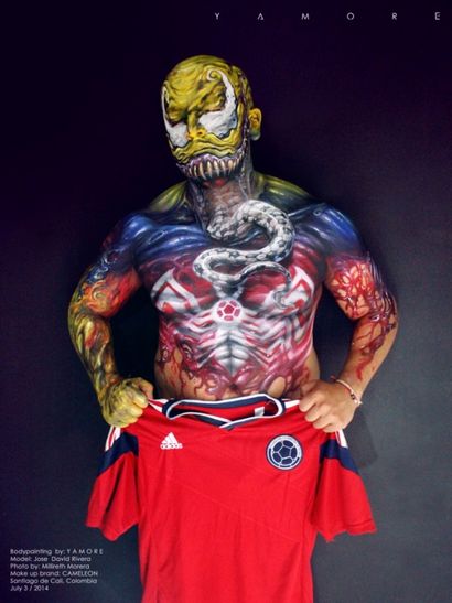 Venom body paint Archives - I Love Body Art (organe) Venom body paint Archives - I Love Body Art
