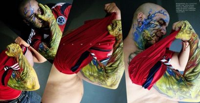 Venom body paint Archives - I Love Body Art