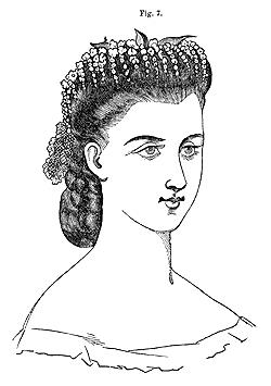Coiffures de Victoria, Coiffes et les coiffures des années 1860 (coiffures) Coiffures de Victoria, Coiffes et les coiffures des années 1860