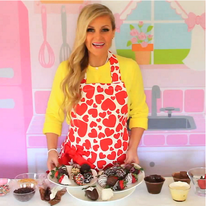 VIDEO Comment faire beau, aspect professionnel, fraises au chocolat Gourmet! Lindsay