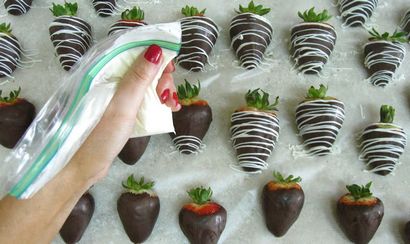 VIDEO Comment faire beau, aspect professionnel, fraises au chocolat Gourmet! Lindsay